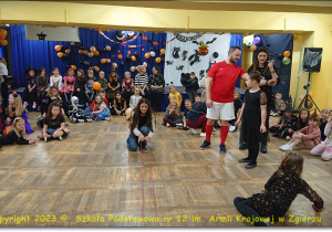 Uczniowie naszej szkoły na balu z okazji Halloween